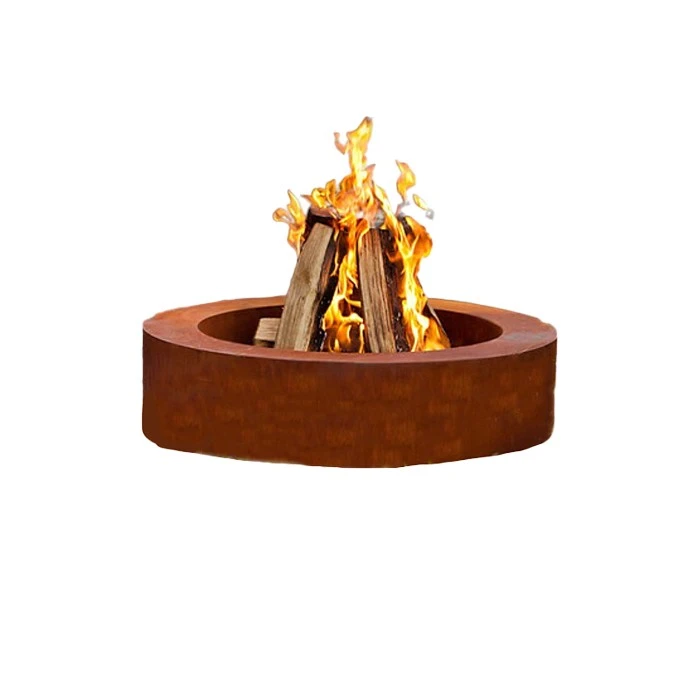 Corten Fire Pit Stylish Garden Heating