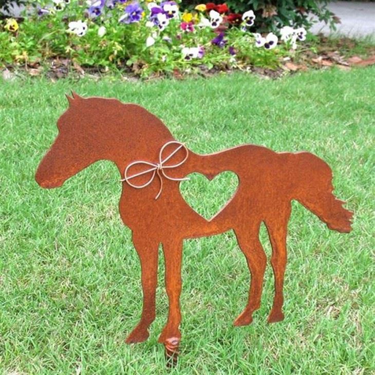 Decorative Corten Garden Art