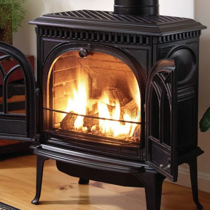 Indoor Wood Burning Fireplace Cast Iron Stove