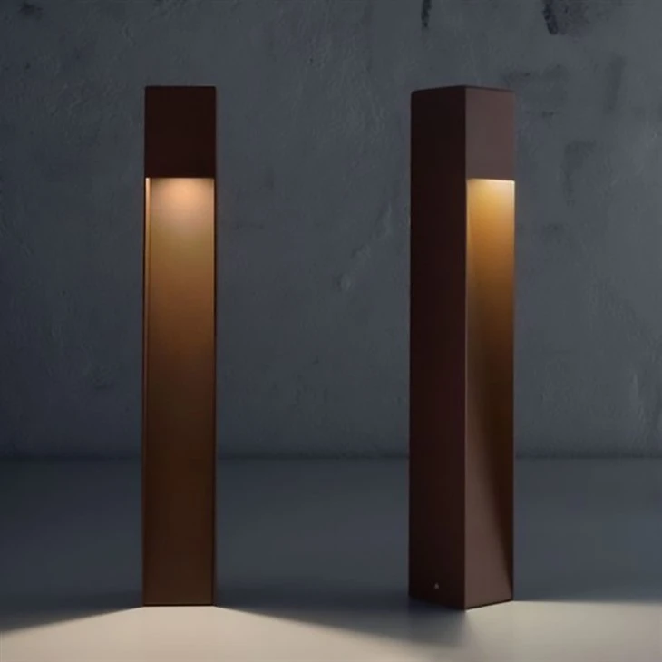 Rusty Bollards