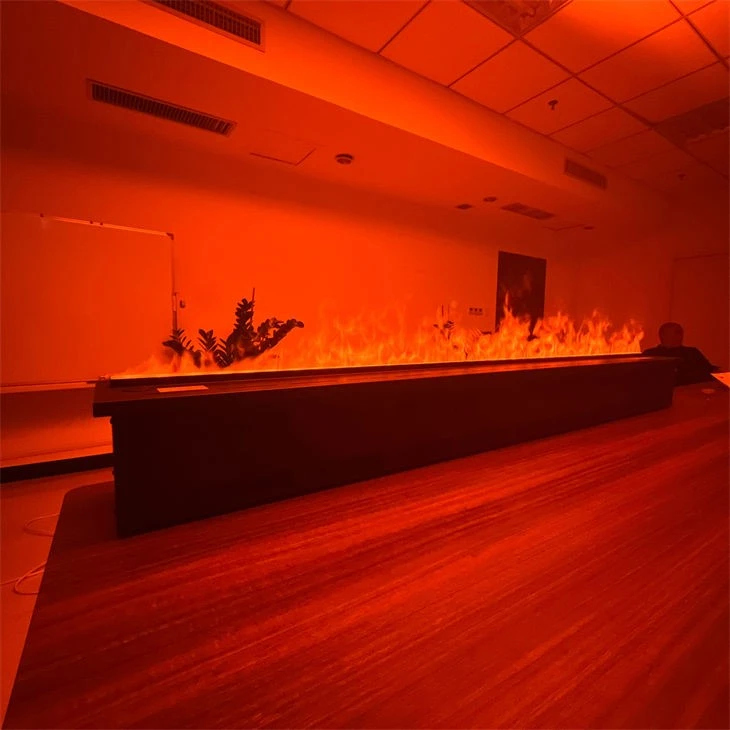 Simulated Combustion Flame Embedded