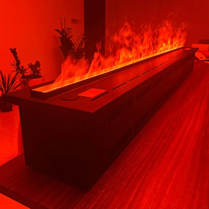 Vapor Fireplace With Heater