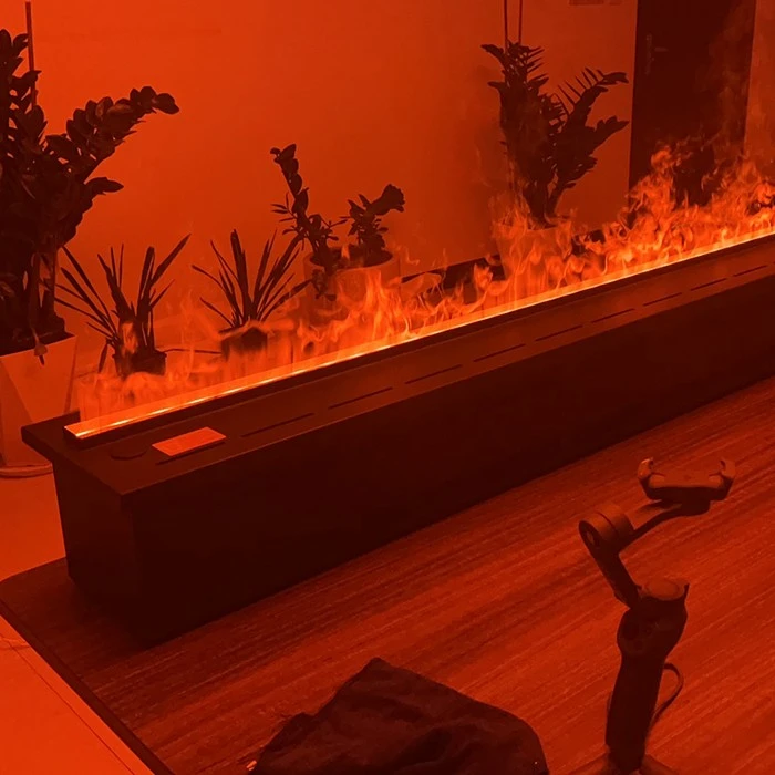 Vapor Fireplace With Heater